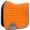 Schockemöhle Schabracke Power Logo Dressur Orange/Grau WB -Reitsportbedarf Geschäft 1600 00066 powerpad orangegrey.63ece9