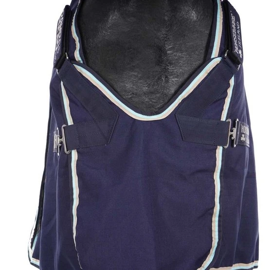 Rambo Optimo Stable Sheet Navy/Beige 5 Rambo Optimo Stable Sheet Navy/Beige – Bild 3