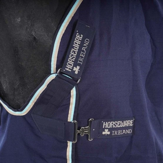 Rambo Optimo Stable Sheet Navy/Beige 6 Rambo Optimo Stable Sheet Navy/Beige – Bild 4