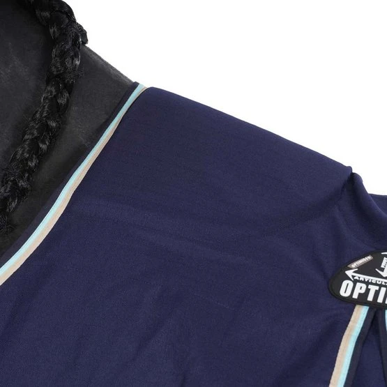 Rambo Optimo Stable Sheet Navy/Beige 7 Rambo Optimo Stable Sheet Navy/Beige – Bild 5