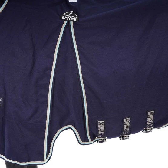 Rambo Optimo Stable Sheet Navy/Beige 8 Rambo Optimo Stable Sheet Navy/Beige – Bild 6