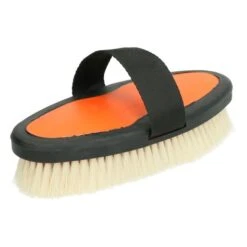 Ezi Groom Bürste Mit Ziegenhaar Lime Green L -Reitsportbedarf Geschäft agradi 44383925.64105a 3