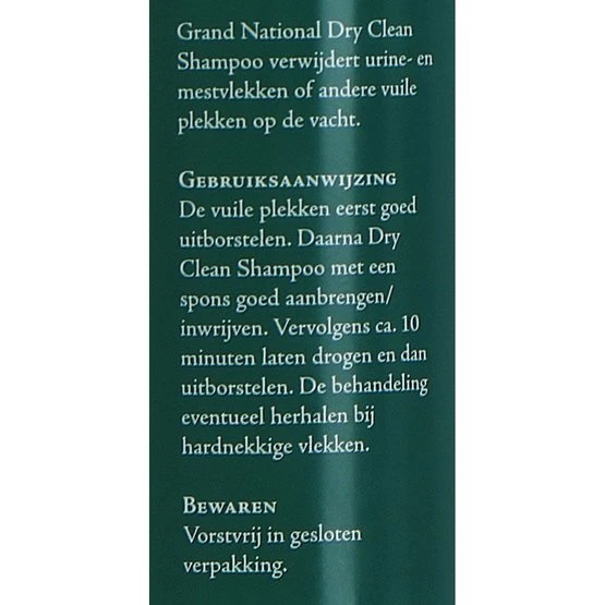 Grand National Dry Clean Shampoo 500ml 8 Grand National Dry Clean Shampoo 500ml – Bild 6