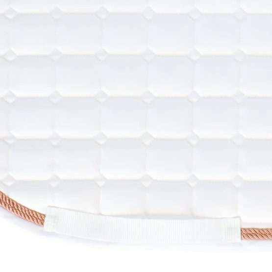 Harry's Horse Schabracke Reverso Competition Dressur Weiß/Rosegold Warmblut 6 Harry's Horse Schabracke Reverso Competition Dressur Weiß/Rosegold Warmblut – Bild 4