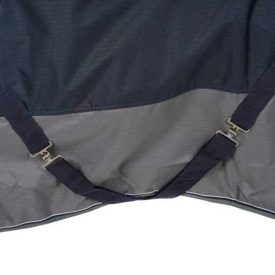 EQUITHÈME Regendecke Tyrex 600D 50g Navy/Grau Dots 10 EQUITHÈME Regendecke Tyrex 600D 50g Navy/Grau Dots – Bild 8