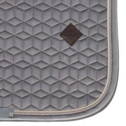 Kentucky Horsewear Kentucky Schabracke Basic Fluwelen Dressur Grau Warmblut -Reitsportbedarf Geschäft agradi 44943655 5.d02533 2