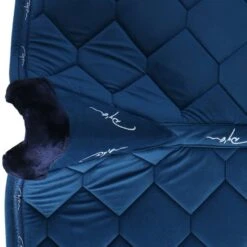 Dyon Schabracke Curduroy Dressur Navy Warmblut -Reitsportbedarf Geschäft agradi 45091584 6.d36767 1