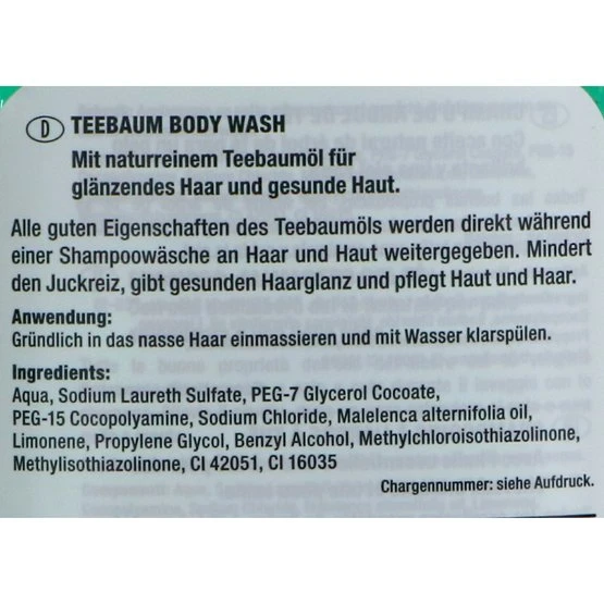 Leovet Theebaum Shampoo 500ml 5 Leovet Theebaum Shampoo 500ml – Bild 3
