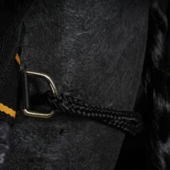 Bucas Irish Turnout Big Neck 50g Schwarz/Gold 125/168 -Reitsportbedarf Geschäft agradi a1011044 6.e5cc58