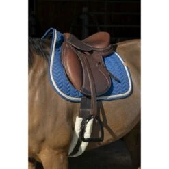 EQUITHÈME Schabracke Softy Jumping Petrol Warmblut -Reitsportbedarf Geschäft ekkia 204 763 019 ambi1.530144