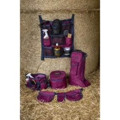 EQUITHÈME Grooming Leine Bordeaux/Navy 75x25cm -Reitsportbedarf Geschäft ekkia z01766 700 041 033 ambi.76daff 3