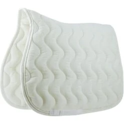 EQUITHÈME Schabracke Polyfun Dressur Warmblut Weiß