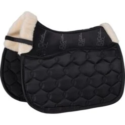Eskadron Schabracke Glossy Evo Wool Vielseitigkeit Schwarz Warmblut