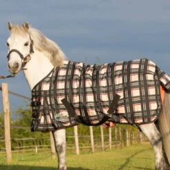 Reitsportbedarf Geschäft 3 HB Harry And Hector Winterdecke 200gr New York Check