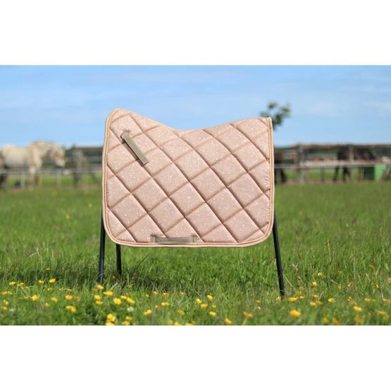 HB Schabracke Sparkling Glitter Dressur Braun 19 HB Schabracke Sparkling Glitter Dressur Braun – Bild 17