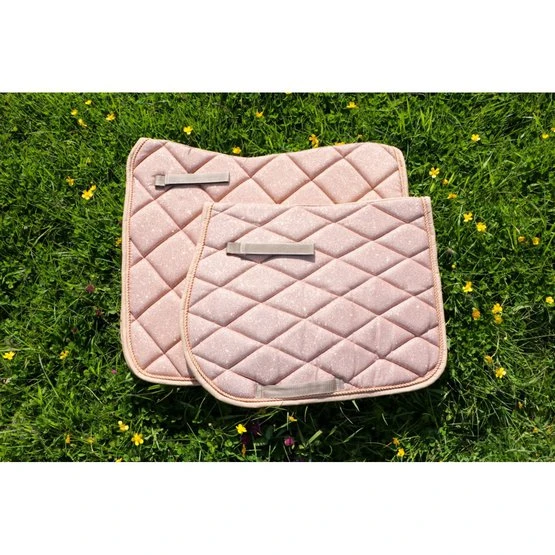 HB Schabracke Sparkling Glitter Dressur Braun 18 HB Schabracke Sparkling Glitter Dressur Braun – Bild 16