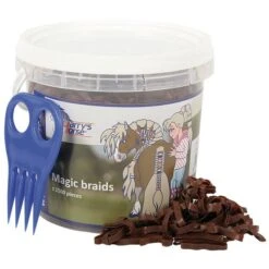 Harry's Horse Magic Braids Eimer Rosa -Reitsportbedarf Geschäft hh 36000203 bruin.b7f8cb 2