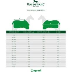 Amigo Turnout Medium Hero 900 Plus 200g Atlantik Blau/AB Elfenbein -Reitsportbedarf Geschäft horsewaremaattabel rugsizes horseware.be392d