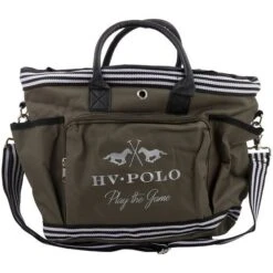 HV Polo Putztasche Jonie Schwarz One Size -Reitsportbedarf Geschäft hv groomingbag jonie army 1 maat.37ff53