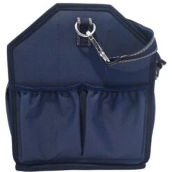 Kavalkade Putztasche Marine-Beige -Reitsportbedarf Geschäft kavalkade 0721010000400 02.cc5462