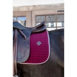 Kentucky Horsewear Kentucky Dressur Satteldecke Classic Leder Orange Warmblut -Reitsportbedarf Geschäft kentucky 485a7922.14c1ce