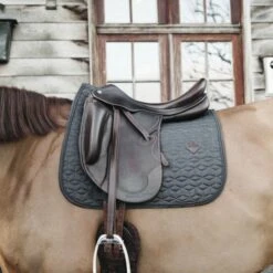 Kentucky Horsewear Kentucky Schabracke Basic Dressur Beige Warmblut -Reitsportbedarf Geschäft kentucky zadeldekje basic dressuur grijs.561349 1