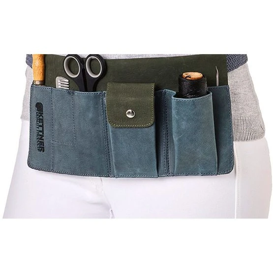 Kettner Quality Products Plaiting Kit Classic Cognac/Grün 8 Kettner Quality Products Plaiting Kit Classic Cognac/Grün – Bild 6