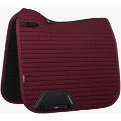 LeMieux Schabracke Prosport Plain Square D-Ring Dressur Schwarz -Reitsportbedarf Geschäft lemieux lm cottondressage burgundy1 hr.5c1287