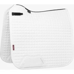 LeMieux Schabracke Prosport Plain Square D-Ring Dressur Schwarz -Reitsportbedarf Geschäft lemieux lm cottondressage white1 hr.49effd