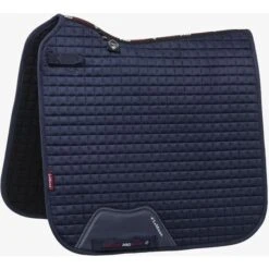 LeMieux Schabracke Luxury Square Dressur Azurblau -Reitsportbedarf Geschäft lmx lm suededressagepad navy hr.b79ffd 1