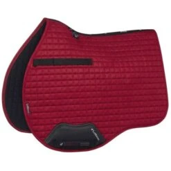 LeMieux Schabracke Luxury Square Vielseitigkeit Mulberry -Reitsportbedarf Geschäft lmx ps gpsq chillired lr.168c22 1