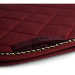 Mrs. Ros Schabracke Iconic Dressur Stormy Blue -Reitsportbedarf Geschäft mrs 1219 dressuurdekje rood strap singel detail dekje.d28f10