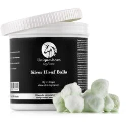 Unique-horn Hoof Care Silver Hoof Balls Ca 100st