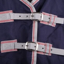 Weatherbeeta Medium Turnout Rug Plus Combo Neck Comfitec Essential 220g Navy/Silver/Red -Reitsportbedarf Geschäft productagradi 44638368 1.189fa9