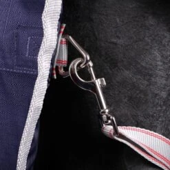 Weatherbeeta Medium Turnout Rug Plus Combo Neck Comfitec Essential 220g Navy/Silver/Red -Reitsportbedarf Geschäft productagradi 44638368 5.64fece