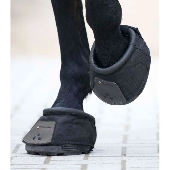 Waldhausen Hufschuh Schwarz 4 Waldhausen Hufschuh Schwarz – Bild 2